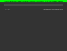 Tablet Screenshot of free-hosting.com